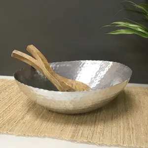 Tazón Redondo de Cerámica Decorativo Contemporáneo, Grabado, Elegante, Hecho a Mano, para Decoración del Hogar y Uso en Fiestas, Seguro, ZAHID EXPORTS - Product Image 3