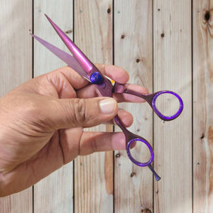 Tijeras de Peluquería para Diestros KAAMIR INSTRUMENTS, Precisión, 32 Dientes, Diseño Ligero, Mango Mediano, Precio Directo de Fábrica - Product Image 6