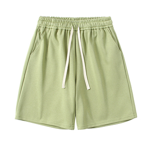 Shorts pour hommes en toile personnalisés avec logo, décontractés, respirants, en polyester et élasthanne, à séchage rapide, vente en gros - Product Image 3