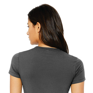 Camisetas de algodón personalizadas para mujer, cuello redondo, estilo informal, para verano. - Product Image 6