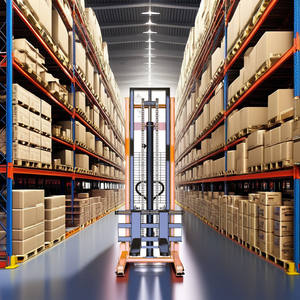 Maoxiang Tùy Chỉnh Chân Pallet <span class=keywords><strong>Stacker</strong></span> 2000Kg Tự Tải Tay Thủy Lực <span class=keywords><strong>Stacker</strong></span> Với 1.6M 2M 2.5M 3M Rộng Của Nhãn Hiệu Xe Nâng Hàng - Product Image 6