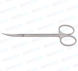 Ciseaux de dissection professionnels de haute qualité pour strabisme, courbés/droits |   Ciseaux médicaux très demandés - Product Image 6