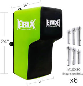 Meilleur sac de frappe mural en cuir pour entraînement de boxe, MMA et kickboxing (UC1) - Product Image 1