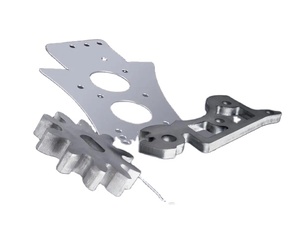 Pièces en tôle d'aluminium pliées par CNC classiques, excellent rapport qualité-prix, revêtement en poudre, soudage, découpe laser perforée - Product Image 3