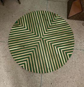 Mesa con Incrustaciones de Hueso de ILAHI, Diseño Moderno con Detalles de Ágata, Almacenamiento Portátil, Muebles para el Hogar - Product Image 3