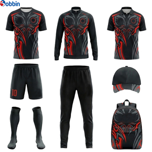 Kit de football pour hommes de qualité supérieure, uniforme de football personnalisé, maillot, short, chaussettes, survêtement pour chapeau, sac à dos, kit sublimé - Product Image 1