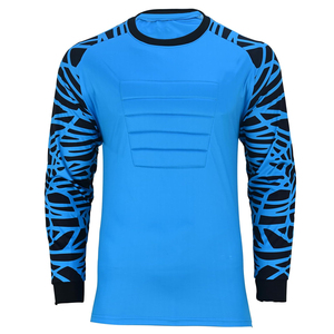 Maillot de gardien de but personnalisé, respirant, unisexe, nouveau design, vêtements d'équipe, maillot de gardien de but de football en couleur unie - Product Image 1