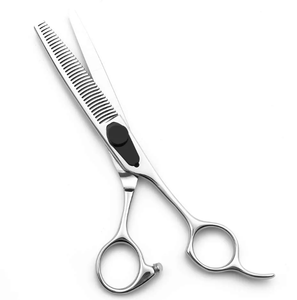 Tijeras de Adelgazamiento de Acero Inoxidable para Belleza con Certificación CE, Punta Afilada de 32 Dientes, Mango Mediano - Instrumentos de Corte de Cabello de Un Solo Uso - Product Image 6