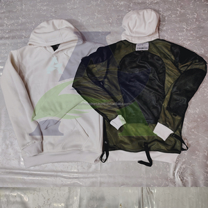Motorcycle Hoodie Fully Lined with ARAMID Fibers CE Amours Fleece Hoodie With Custom Reflective Print - Product Image 3