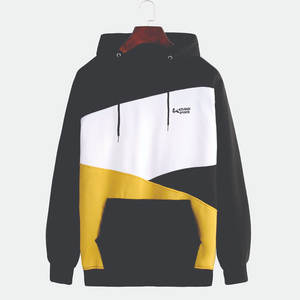 Sweat à capuche pour homme grande taille, manches longues, coupe classique, modèle pull-over, best-seller, design tendance - Product Image 2