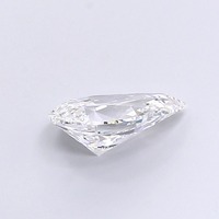 Diamant poire 2,05 carats, couleur D, clarté VS1, pierre cultivée en laboratoire CVD, polissage excellent, pour une magnifique bague de fiançailles solitaire.