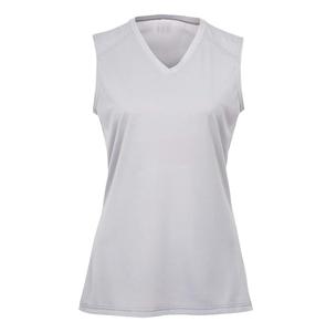 Top de Verano de Moda, Nuevo, Estilo Urbano, Chaleco de Algodón sin Mangas para Mujer, Color Blanco, con Diseño de Logotipo Personalizado - Product Image 2