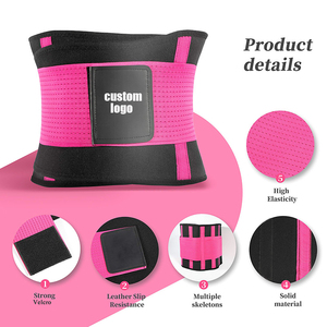 Waist <b>Trainer</b> Belt OEM Manufacturer Custom Logo Wholesale Body Shaping Support Belt Factory Direct Export Supplier - Product Image 3