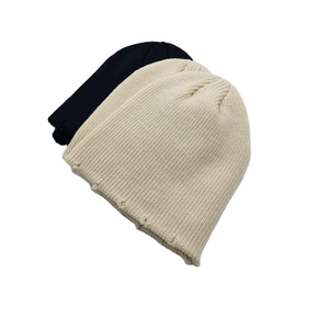 Wholesale Custom Logo Cashmere Dobby Jacquard Beanie <b>Hats</b> with Glitter Print & Sequin Embroidery Unisex Adult Winter Warm - Product Image 3