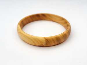 Bracelets en bois unisexes, style classique rond, finition naturelle, pour fêtes chrétiennes, modèle MN Exports India MNE-2510 - Product Image 6