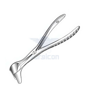 เครื่องมือตรวจจมูก SURGICON Killian รุ่น J-32-3551 ความยาว 13 ซม. / 5 นิ้ว ใบมีด 40 มม. ขันด้วยสกรูด้านข้าง ผลิตจากสแตนเลส ได้รับมาตรฐาน CE/ISO - Product Image 5