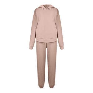 Conjunto Deportivo Informal de Dos Piezas para Mujer, Sudadera y Pantalones Deportivos - Product Image 2