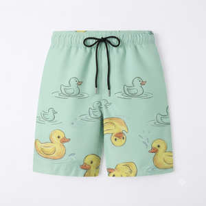 Nouveau Short de Plage Décontracté en Toile Respirante Anti-Plis pour Vacances d'Été Transfrontalières - Product Image 4