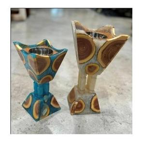 Brûleur d'encens indien écologique élégant avec un design unique pour la décoration de la maison, la méditation, le yoga, l'aromathérapie, l'usage religieux - Product Image 5