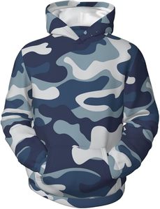 Sweat-shirts à capuche en molleton 100% coton à manches longues imprimés camouflage pour hommes, couleur et taille personnalisées, vente directe d'usine, meilleur prix - Product Image 2