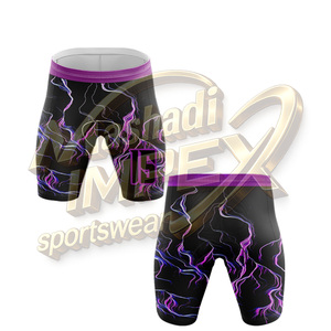 7V7 Compressie-ademende Spandex/Polyester antibacteriële snel drogende uniformen voor teamtraining en wedstrijdgebruik - Product Image 4