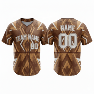 Camiseta de Béisbol Personalizada con Nombre del Equipo, Transpirable, de Secado Rápido, 100% Poliéster, Sublimada, con Cuello en V, Unisex, Manga Corta - Product Image 2