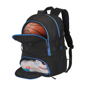 Sacs à dos de basketball personnalisés pour hommes, en polyester, avec détails réfléchissants, logo d'équipe par sublimation, sacs à dos de basketball en vente - Product Image 1