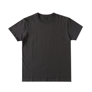 Oem Customized logo Design Unisex Short-sleeved 230G Heavyweight Women's Summer Loose-fitting Pure Cotton T-shirt - Product Image 4