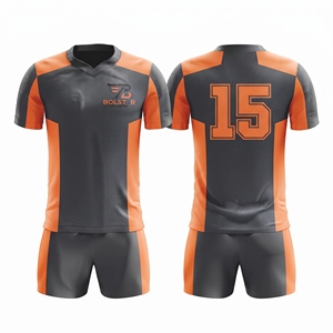 Ensemble d'uniformes de rugby sublimés pour adultes BOLSTER INDUSTRY - Écologique, respirant, anti-humidité, taille élastique - Product Image 4
