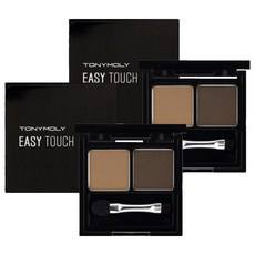 Sombra de Cejas Easy Touch Cake de Tony Moly, 2g, N.° [Número] 1 color marrón natural, 2 unidades con pincel - Product Image 1