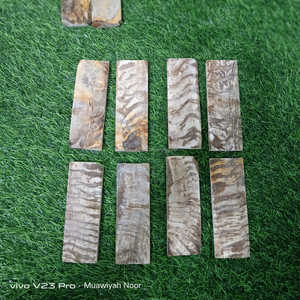 Nouvelle conception, meilleure qualité, écologique, plaques de couteau rectangulaires en corne de brebis polie couleur naturelle, meilleur prix - Product Image 6