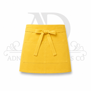 Custom Bistro <b>Apron</b> Restaurant Waist <b>Apron</b> Chef Server <b>Apron</b> with Pockets for Hotel Cafe Bakery <b>Kitchen</b> Uniform OEM ODM - Product Image 6