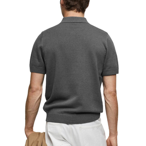Polo de golf estampado para hombre, de secado rápido, con botones, personalizado, al por mayor, transpirable y personalizable. - Product Image 4