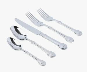 Elegante juego de cubiertos de 60 piezas para 12 personas, con tenedores, cucharas y cuchillos, colección de comedor a un precio asequible. - Product Image 3