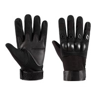 Gants de moto en cuir imperméables pour l'hiver, gants de sport pour motards, gants de course automobile, gants unisexes