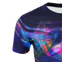 Nouveaux T-shirts décontractés pour hommes en sublimation, vêtements d'été, vente en gros de T-shirts en sublimation