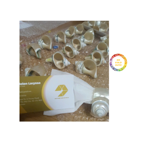 แหวนผ้าเช็ดปากเปลือกหอยธรรมชาติทำด้วยมือสุดหรูสำหรับตกแต่งโต๊ะอาหารค่ำและการติดตั้งห้องอาหารชายฝั่งทะเลรีสอร์ท - Product Image 3