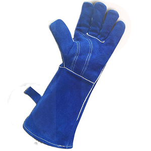 Short cuff split cow leather tig welding <b>gloves</b> heat resistant <b>work</b> safety <b>gloves</b> Custom Wholesale Rate Welding <b>Gloves</b> - Product Image 6