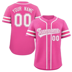Hot Quality <b>Custom</b> Jersey Baseball <b>Softball</b> Sports Shirts Unisex Clothing Sublimated Embroidery Printed Breathable Quick Dry - Product Image 2
