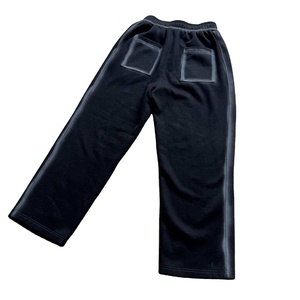 <b>Wholesale</b> oversized <b>sweatpants</b> acid wash long drawstring casual custom logo <b>flared</b> <b>sweatpants</b> street wear baggy <b>sweatpants</b> - Product Image 2