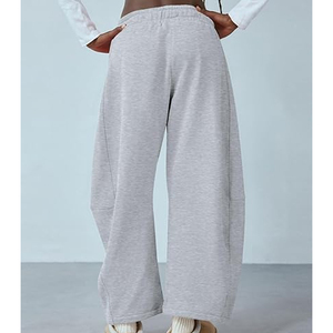 Pantalon de survêtement ample pour homme, coupe baggy, jambe large, style streetwear, impression personnalisée, broderie, fournisseur OEM - Product Image 2