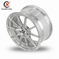 جنوط CALIBER XCEL قابلة للتخصيص مقعرة الشكل من قطعة واحدة مصنوعة بالحدادة مقاس 18 و19 و20 و22 بوصة بنمط 5x112 و5x120 للسيارات السيدان والكوبيه والدفع الرباعي