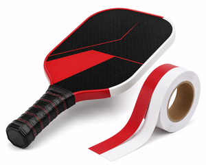 Cinta protectora premium para pickleball diseñada para proteger los bordes de las palas contra desgastes, arañazos y roturas, con un agarre seguro y duradero. - Product Image 1