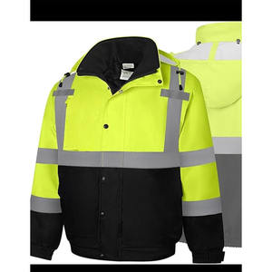 Chaqueta de Seguridad Térmica Transpirable de Alta Visibilidad Clase 3 Personalizada, Ropa de Trabajo Reflectante de Seguridad - Product Image 1