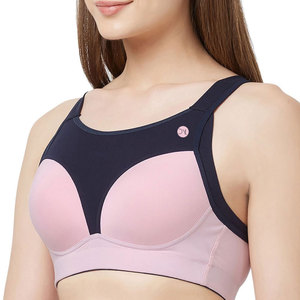 Soutien-gorge de sport athlétique pour femme, maintien élevé, rembourré, bretelles réglables, respirant, pour la gym, la course, le yoga et le fitness - Product Image 3