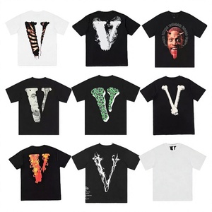 เสื้อยืดคอกลมแขนสั้นทรงตรงผ้าฝ้ายหนาน้ำหนักมากสีพื้นสำหรับผู้ชายแบบ OEM  สามารถปรับแต่งได้ - Product Image 4