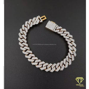 Bracelet gourmette de luxe inspiré des diamants, cultivé en laboratoire, avec une construction robuste et un style intemporel - Product Image 5