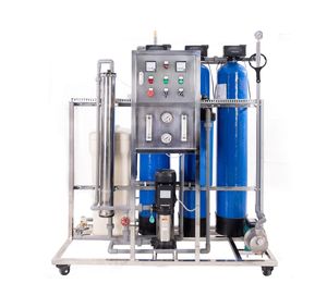 Système d'osmose inverse industriel de 6000 L/jour pour le traitement de l'eau, équipement de filtration d'eau avec moteur et engrenage, purificateur d'eau par osmose inverse - Product Image 1
