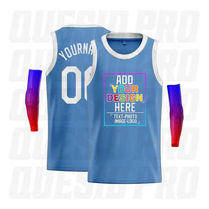 Maillot de basketball sublimé, vêtement de sport respirant, maillot de basketball cousu avec numéros d'équipe imprimés, tenue de sport à enfiler - Product Image 5