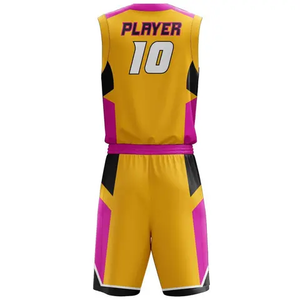 Custom Your Own Design And Colors Basketball Uniform Set Full Sublimation Basketball Uniforms With High Quality <b>Material</b> - Product Image 2